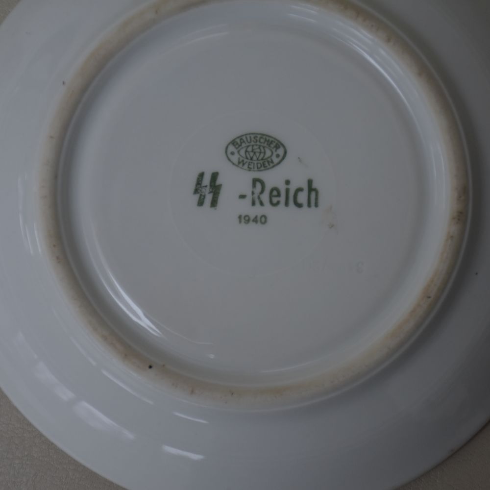 SS REICH Bauscher Weiden Porcelain Plate - Click Image to Close